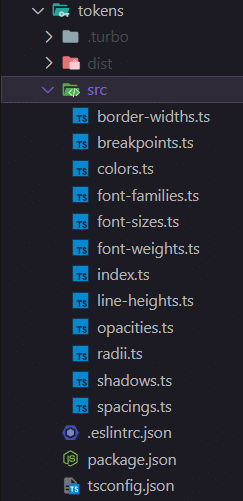 design system tokens 4