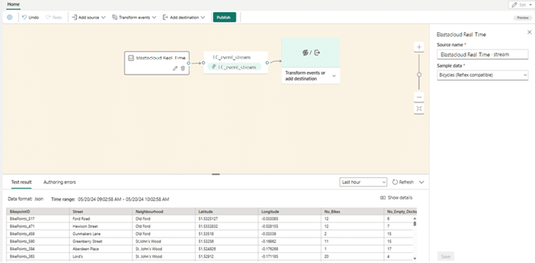 add destination kql database